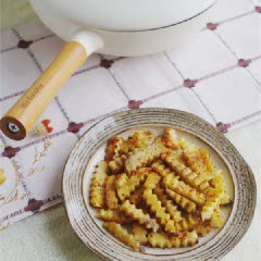 Cách làm khoai mỡ chiên bùi cay