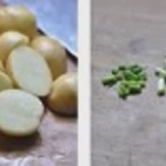 Cách làm khoai tây hấp thính