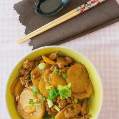 Cách làm Khoai tây kho thịt băm
