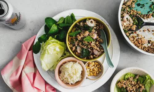 Cách làm Larb Thịt Heo Băm Kiểu Thái - Moo Pork Larb