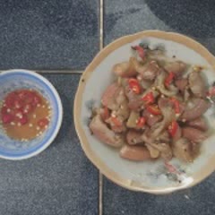Cách làm Lòng heo khìa nước dừa