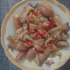 Cách làm Lòng heo khìa nước dừa