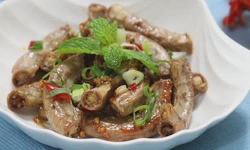 Cách Làm Lòng Heo Chiên Nước Mắm Ớt | Ngon Đưa Cơm