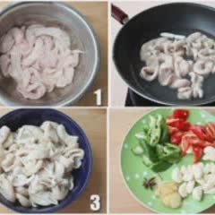 Cách làm lòng xào tỏi dai ngon