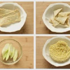 Cách làm mì kim chi bánh gạo