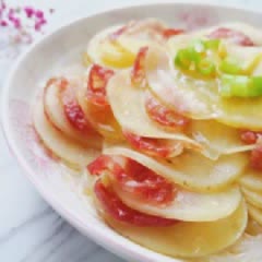 Cách làm Miến Khoai Tây và Lạp Xưởng bắt mắt, cực kỳ ngon