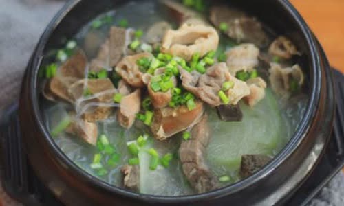 Cách làm miến nấu lòng heo 