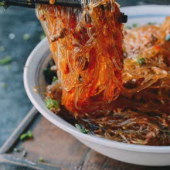 Cách làm Miến xào thịt bằm sa tế