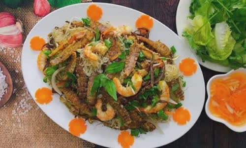 Cách Làm Miến Xào Tôm Bề Bề | Bổ Dưỡng