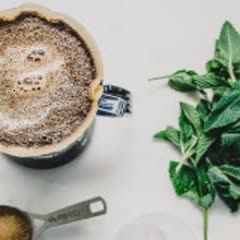 Cách làm Mojito cà phê bạc hà