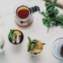 Cách làm Mojito cà phê bạc hà