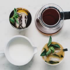 Cách làm Mojito cà phê bạc hà