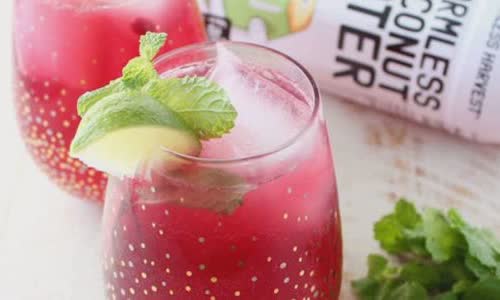 Cách làm Mojito lựu nước dừa