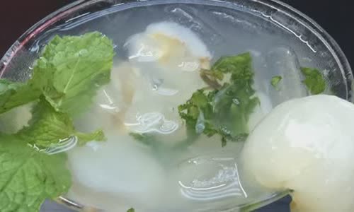 Cách làm mojito vải