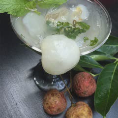 Cách làm mojito vải