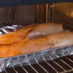 Cách làm mực nhồi cơm sốt Teriyaki