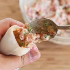 Cách làm mực nhồi tempura