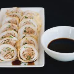 Cách làm mực nhồi tempura
