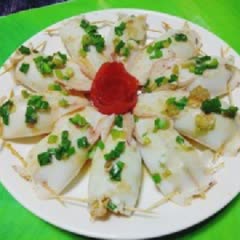 Cách Làm Mực Nhồi Thịt Sốt Mỡ Hành Ăn Cơm Cực Ngon