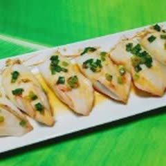 Cách Làm Mực Nhồi Thịt Sốt Mỡ Hành Ăn Cơm Cực Ngon
