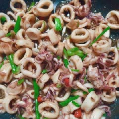 Cách làm mực tươi rim nước mắm