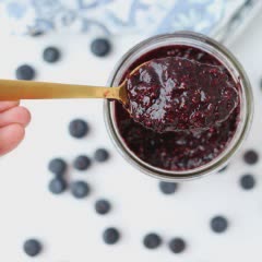 Cách làm Mứt việt quất hạt chia