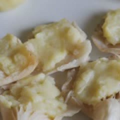 Cách làm nấm nhồi khoai tây chiên