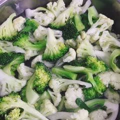 Cách làm Nấm rơm xào bông cải chay