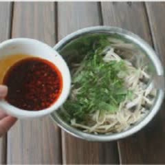 Cách làm nấm trộn sa tế