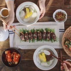 Cách làm nấm đùi gà cuộn thịt băm chiên áp chảo