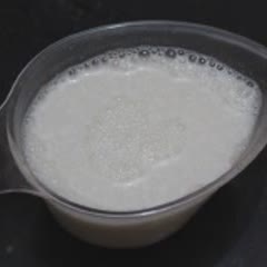 Cách làm nếp cẩm sữa dừa trái cây