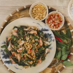 Cách Làm Nộm Tép Đồng Rau Muống | Đơn Giản Dễ Làm