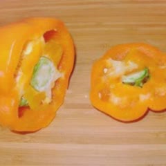 Cách Làm Ớt Chuông Nhồi Cơm Nấm, Cực Thơm Ngon