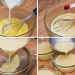Cách làm Pudding Trứng với sữa tươi béo ngậy cho bé
