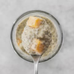 Cách làm pudding xoài hạt chia dừa