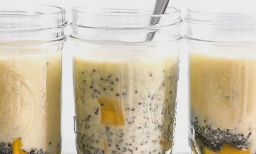Cách làm pudding xoài hạt chia dừa