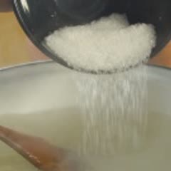 Cách làm Rau câu bi dừa đậu biếc - dừa hạt é