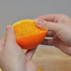 Cách làm rau câu cam dẻo 2 tầng