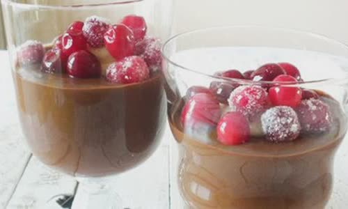 Cách làm rau câu chocolate việt quất