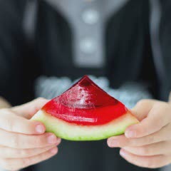 Cách làm Rau câu dưa hấu ruột đỏ