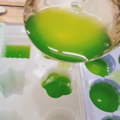 Cách làm Rau câu lá dứa cốt dừa