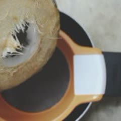 Cách làm rau câu trái dừa sầu riêng