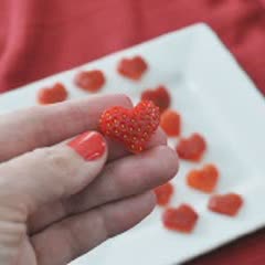 Cách làm rau câu trái tim cho Valentine