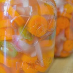 Cách làm rau củ ngâm dầu giấm