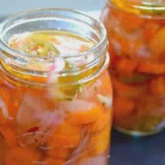 Cách làm rau củ ngâm dầu giấm