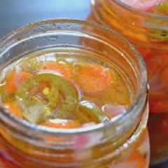 Cách làm rau củ ngâm dầu giấm