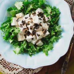 Cách làm salad đậu hũ rong biển