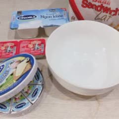 Cách Làm Sandwich Sữa Chua Phomai | Cực Đơn Giản