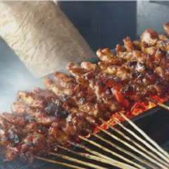 Cách làm Satay gà nướng Indonesia