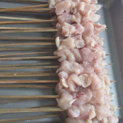 Cách làm Satay gà nướng Indonesia